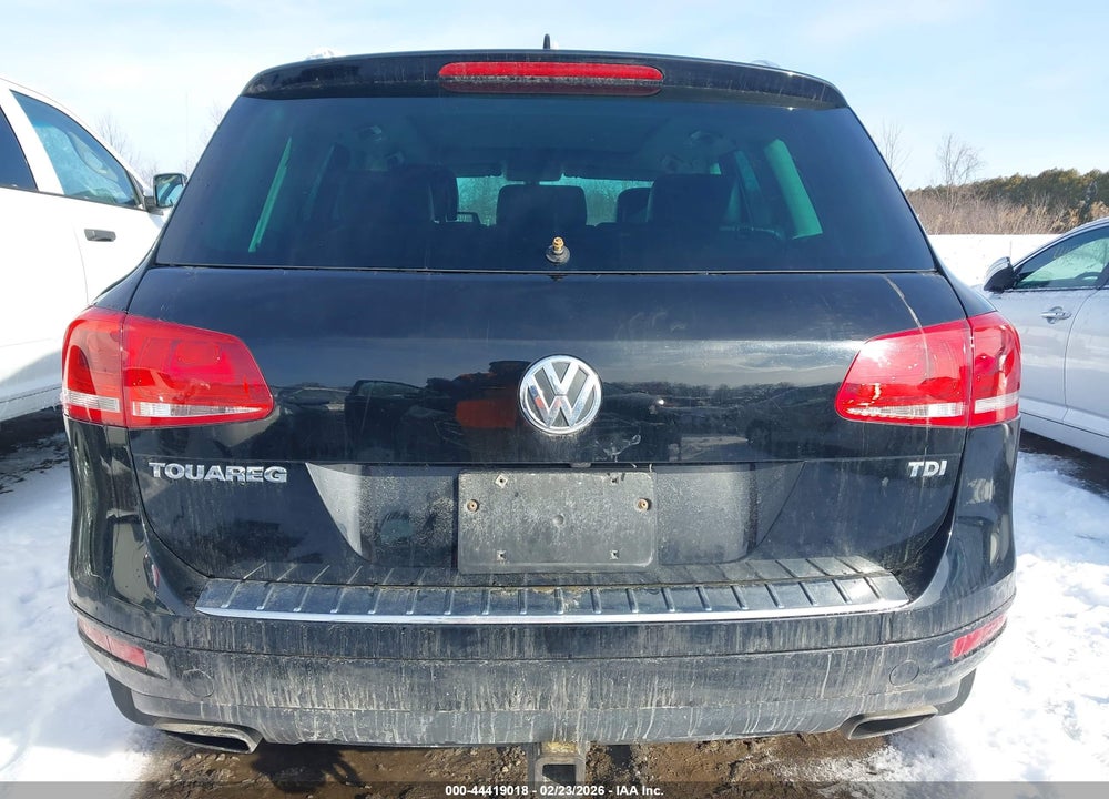 2012 VOLKSWAGEN TOUAREG TDI LUX VIN: WVGEK9BP3CD009315