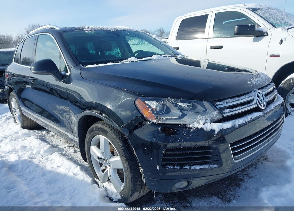 2012 VOLKSWAGEN TOUAREG TDI LUX VIN: WVGEK9BP3CD009315