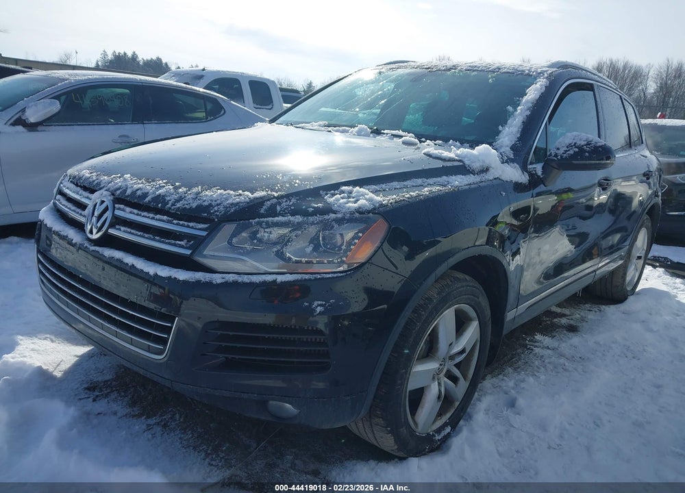 2012 VOLKSWAGEN TOUAREG TDI LUX VIN: WVGEK9BP3CD009315
