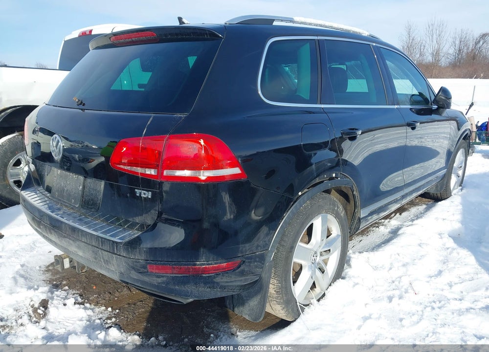 2012 VOLKSWAGEN TOUAREG TDI LUX VIN: WVGEK9BP3CD009315