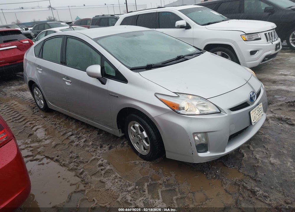 2011 TOYOTA PRIUS THREE VIN: JTDKN3DU7B1372697