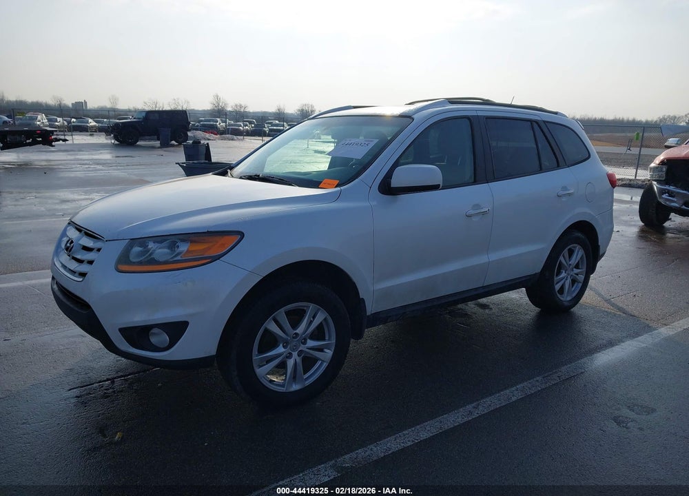 2011 HYUNDAI SANTA FE LIMITED VIN: 5XYZK3AB7BG086326