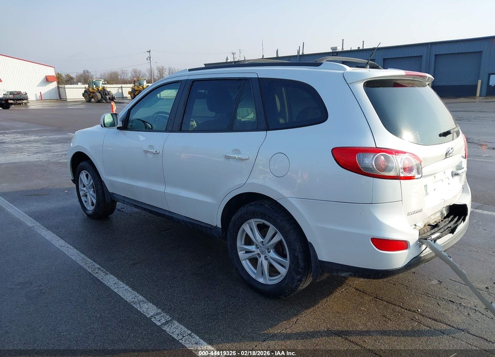 2011 HYUNDAI SANTA FE LIMITED VIN: 5XYZK3AB7BG086326