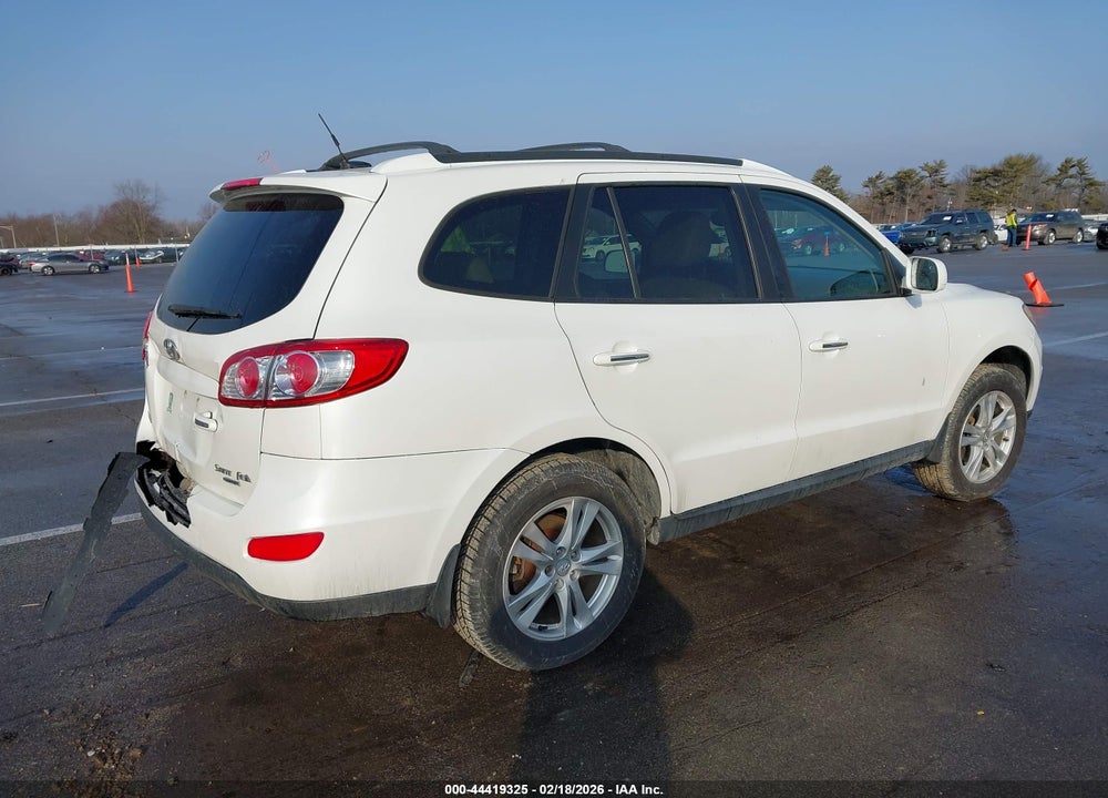 2011 HYUNDAI SANTA FE LIMITED VIN: 5XYZK3AB7BG086326