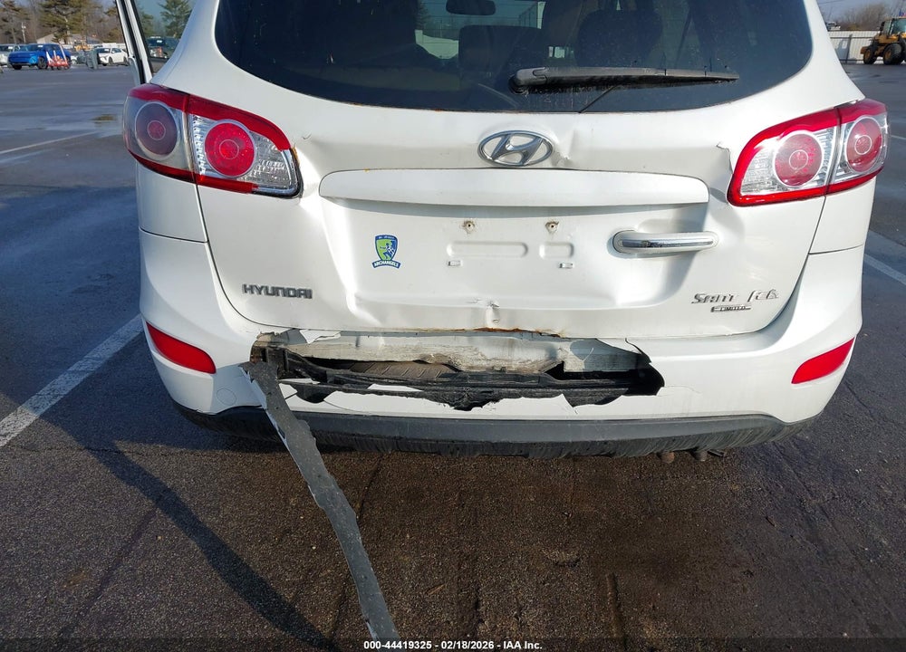 2011 HYUNDAI SANTA FE LIMITED VIN: 5XYZK3AB7BG086326