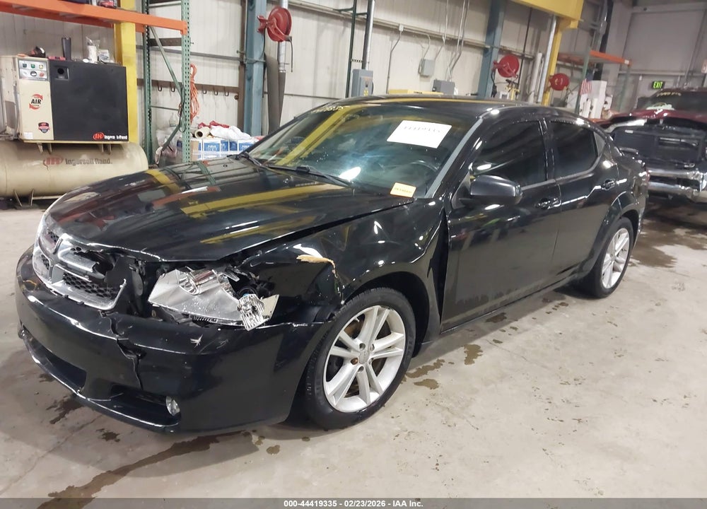 2013 DODGE AVENGER SXT VIN: 1C3CDZCB4DN682414