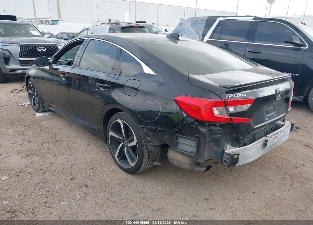 2018 HONDA ACCORD SPORT VIN: 1HGCV1F37JA225275