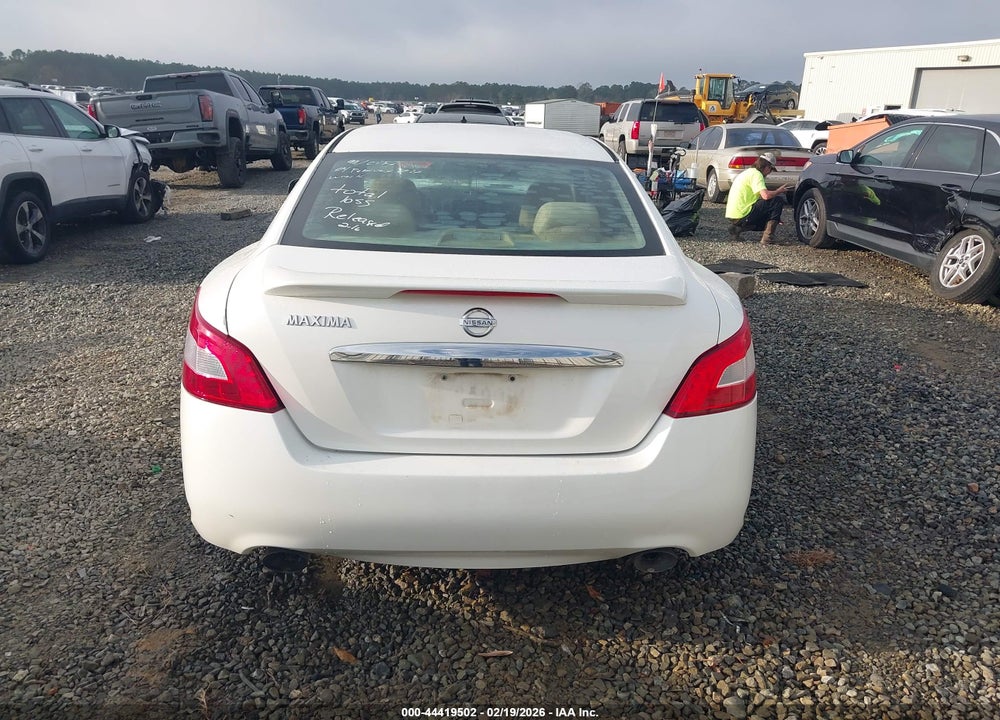 2009 NISSAN MAXIMA 3.5 S VIN: 1N4AA51E59C860468