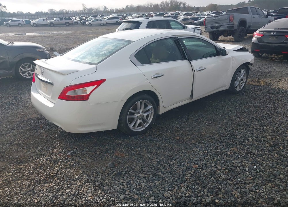 2009 NISSAN MAXIMA 3.5 S VIN: 1N4AA51E59C860468