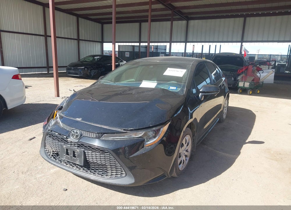 2020 TOYOTA COROLLA LE VIN: 5YFEPRAE3LP090464