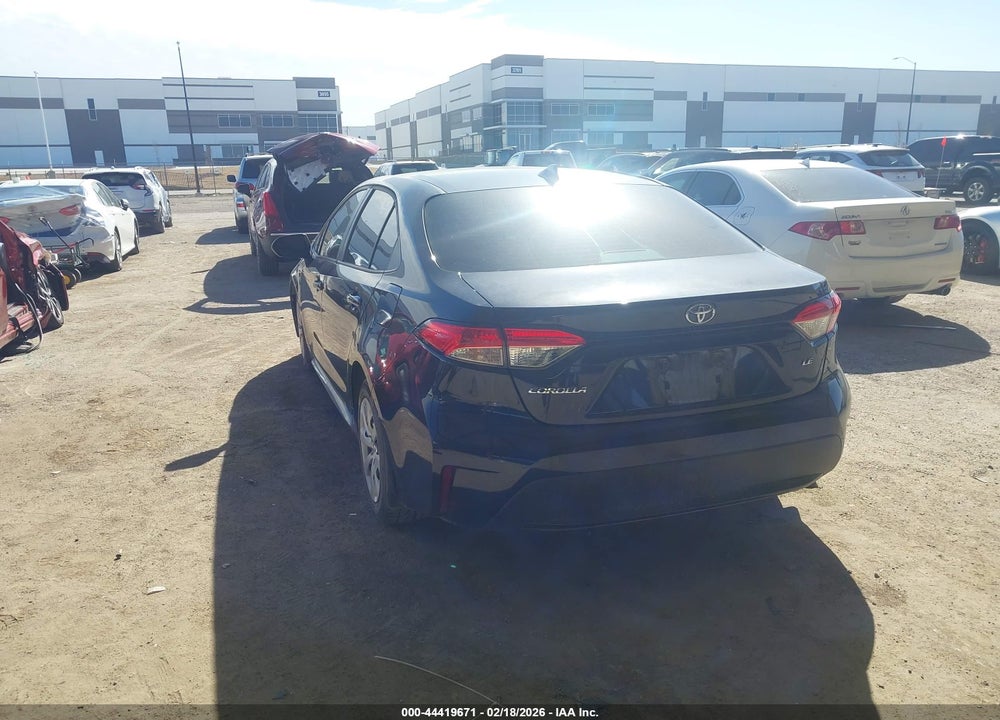 2020 TOYOTA COROLLA LE VIN: 5YFEPRAE3LP090464