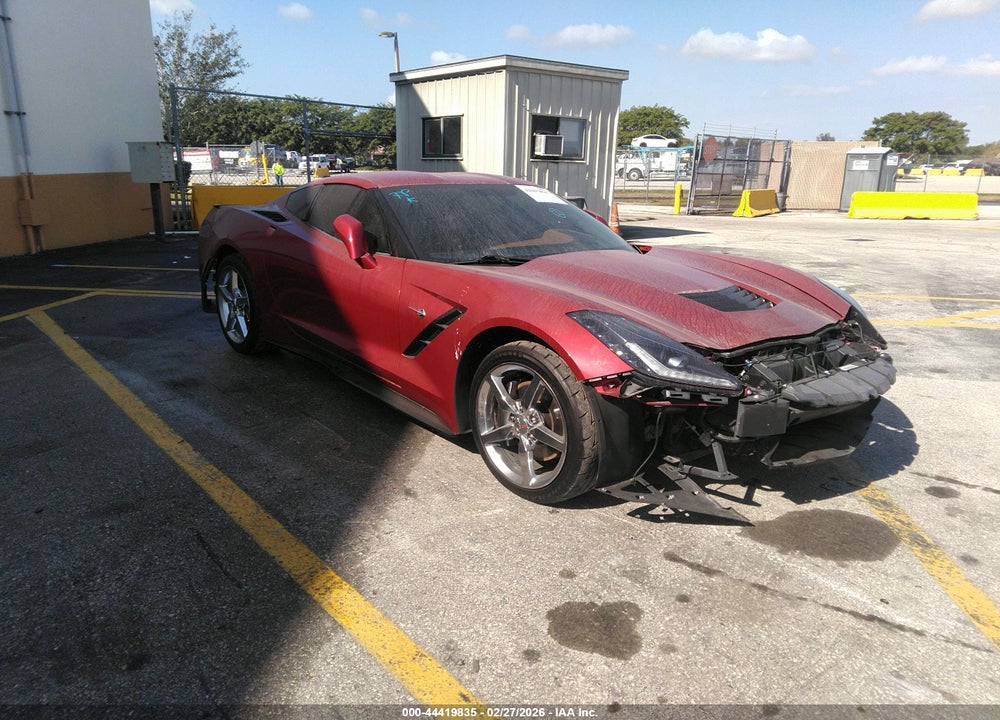 2014 CHEVROLET CORVETTE S VIN: 1G1YF2D7XE5110870