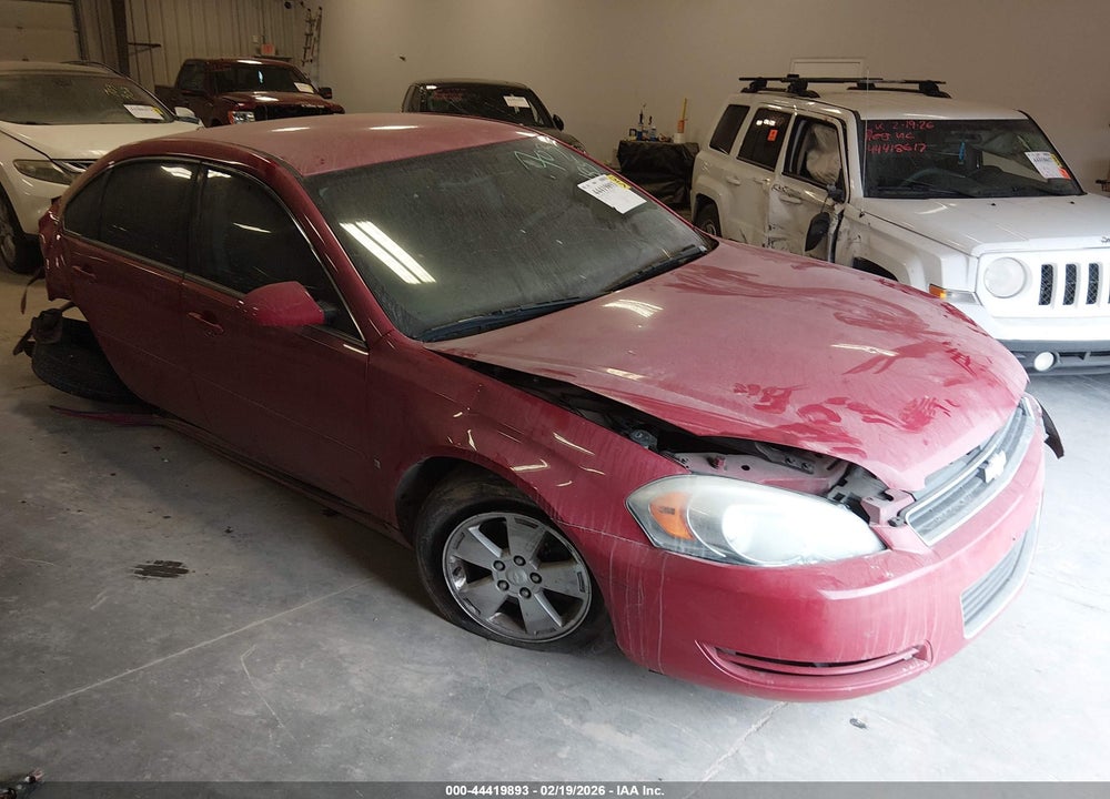 2008 CHEVROLET IMPALA LT VIN: 2G1WT58N489154803