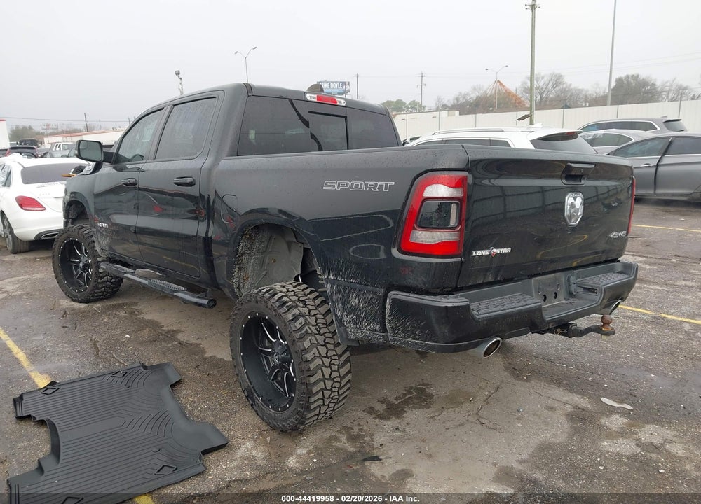 2022 RAM 1500 LONE STAR  4X4 5'7 BOX VIN: 1C6SRFFT6NN417918