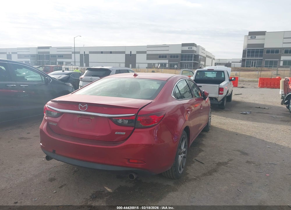 2015 MAZDA 6 I GRAND TOURING VIN: JM1GJ1W67F1165558