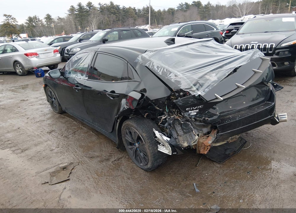 2017 HONDA CIVIC EX VIN: SHHFK7H57HU428480