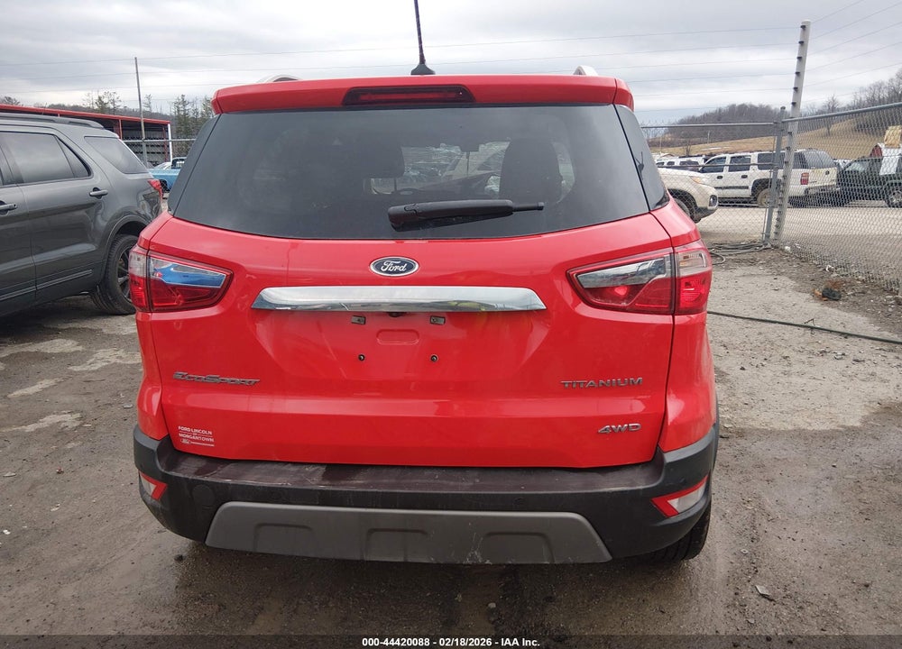 2021 FORD ECOSPORT TITANIUM VIN: MAJ6S3KL2MC436694
