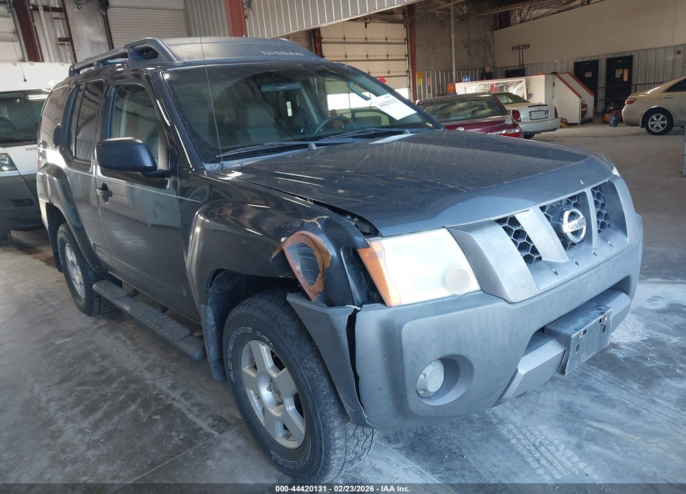 2007 NISSAN XTERRA S VIN: 5N1AN08W07C527037