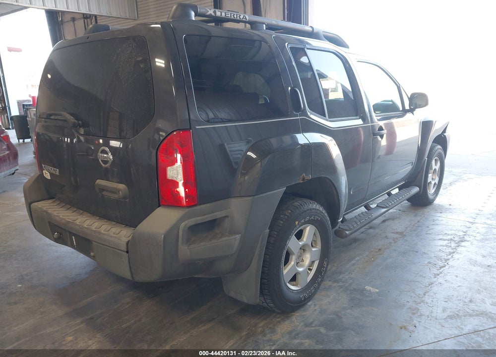 2007 NISSAN XTERRA S VIN: 5N1AN08W07C527037