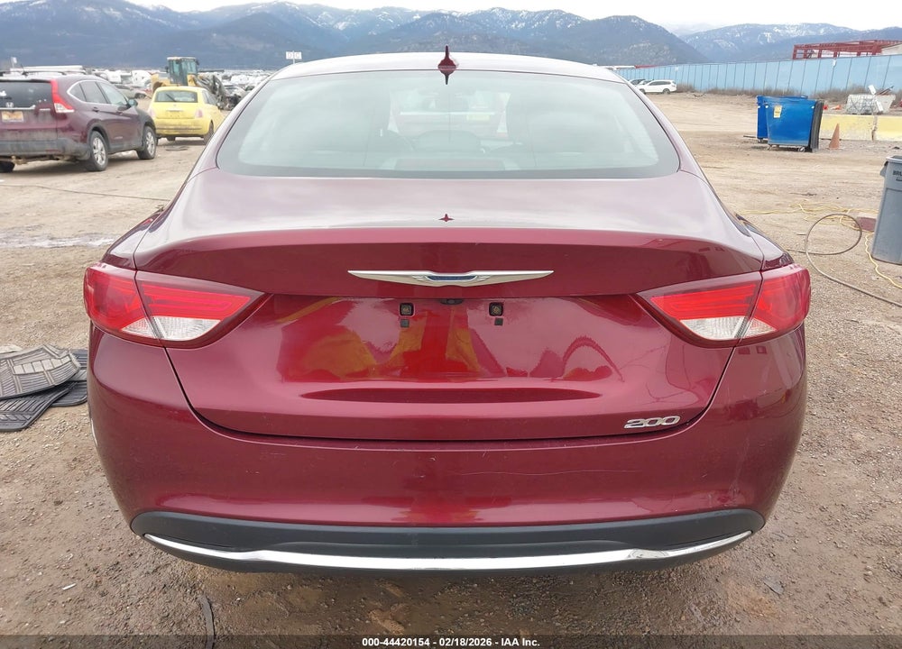 2016 CHRYSLER 200 LIMITED PLATINUM VIN: 1C3CCCAB0GN192401