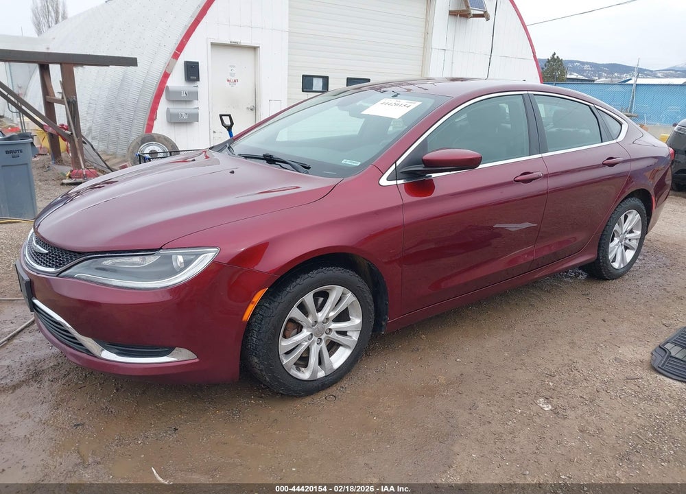 2016 CHRYSLER 200 LIMITED PLATINUM VIN: 1C3CCCAB0GN192401