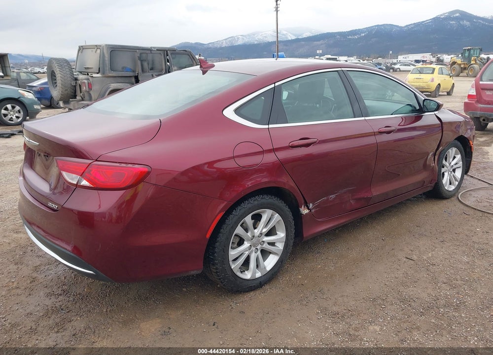 2016 CHRYSLER 200 LIMITED PLATINUM VIN: 1C3CCCAB0GN192401