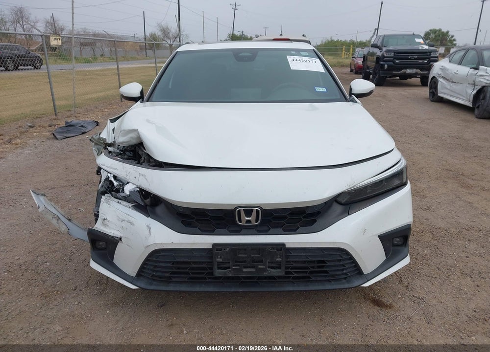 2022 HONDA CIVIC SPORT TOURING VIN: 19XFL1H85NE015402