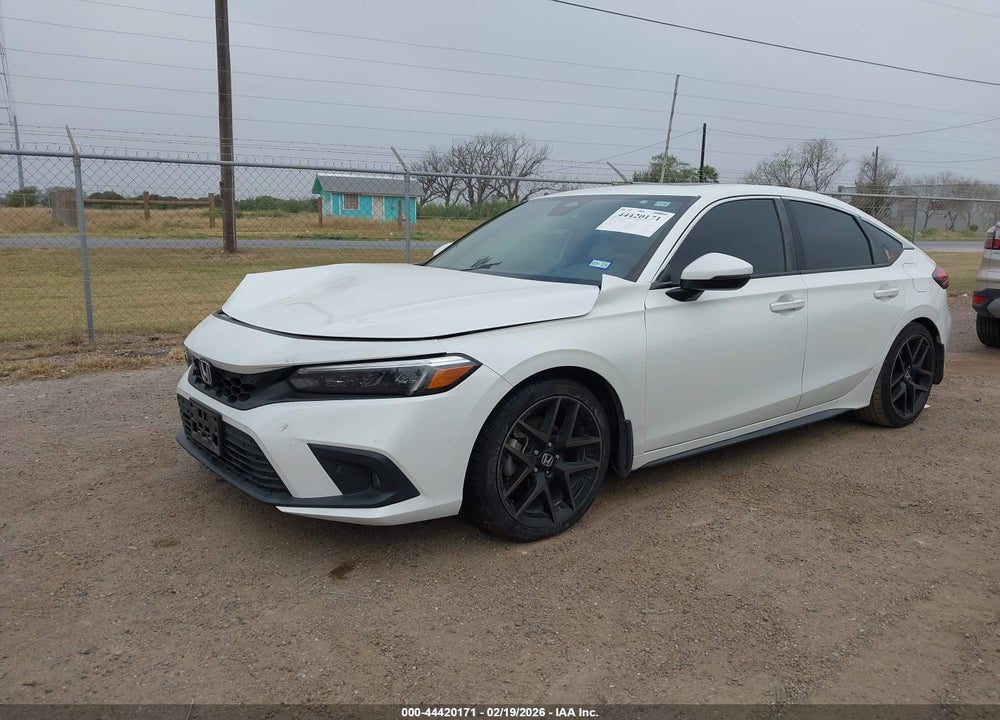 2022 HONDA CIVIC SPORT TOURING VIN: 19XFL1H85NE015402