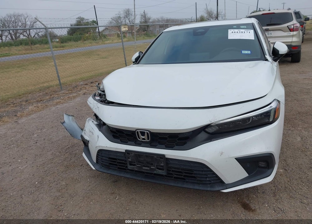 2022 HONDA CIVIC SPORT TOURING VIN: 19XFL1H85NE015402