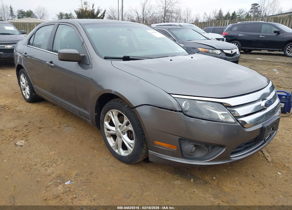 2012 FORD FUSION SE VIN: 3FAHP0HA5CR232082