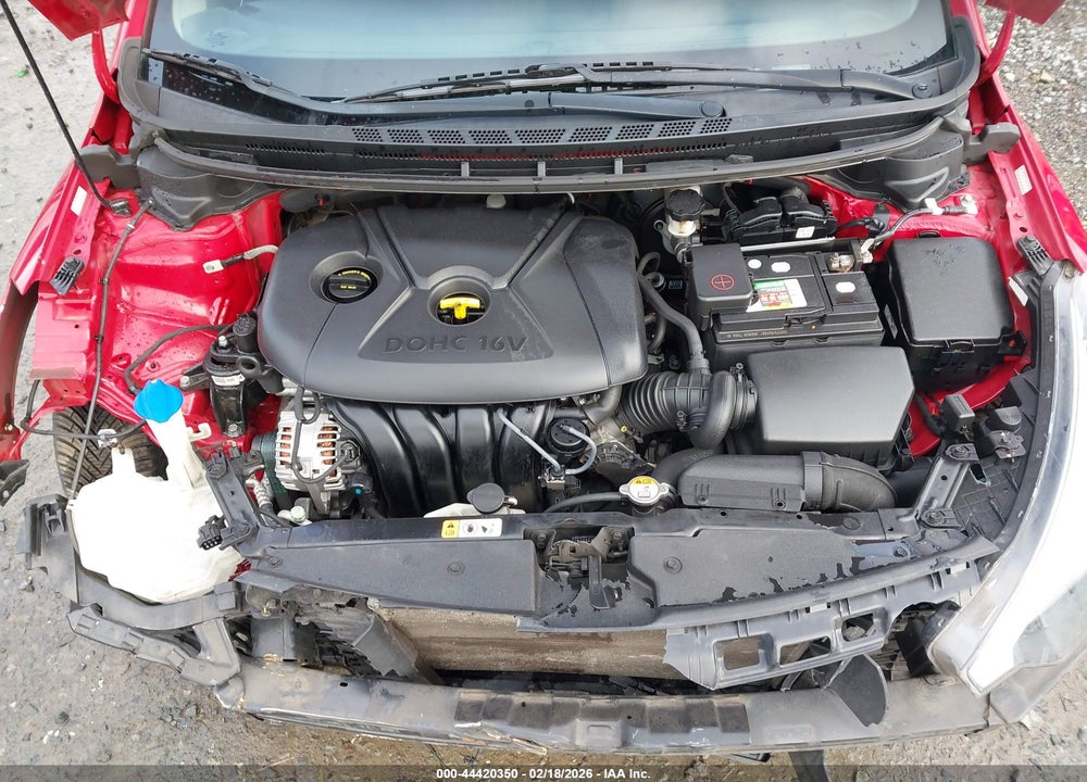 2016 KIA FORTE LX VIN: KNAFX4A62G5598358