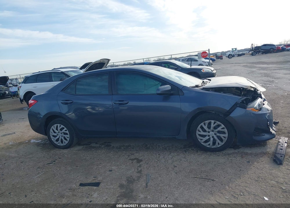 2019 TOYOTA COROLLA LE VIN: 5YFBURHE4KP877911
