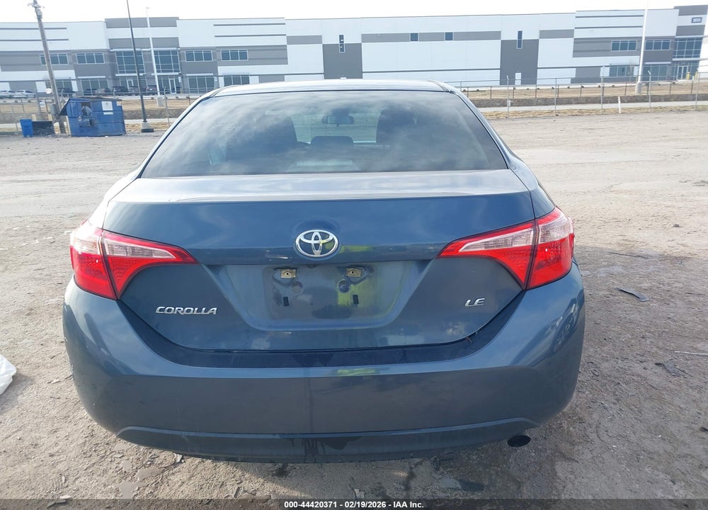 2019 TOYOTA COROLLA LE VIN: 5YFBURHE4KP877911