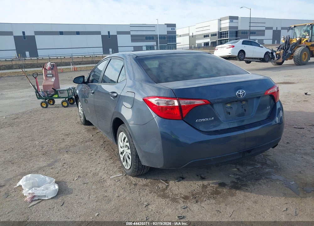 2019 TOYOTA COROLLA LE VIN: 5YFBURHE4KP877911