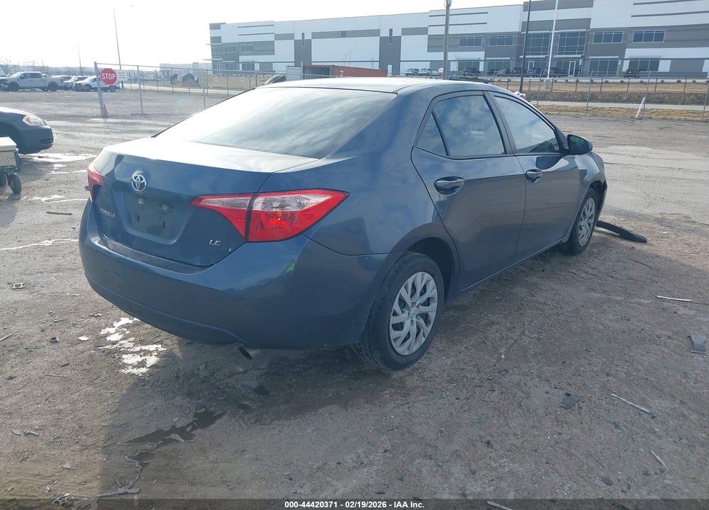 2019 TOYOTA COROLLA LE VIN: 5YFBURHE4KP877911