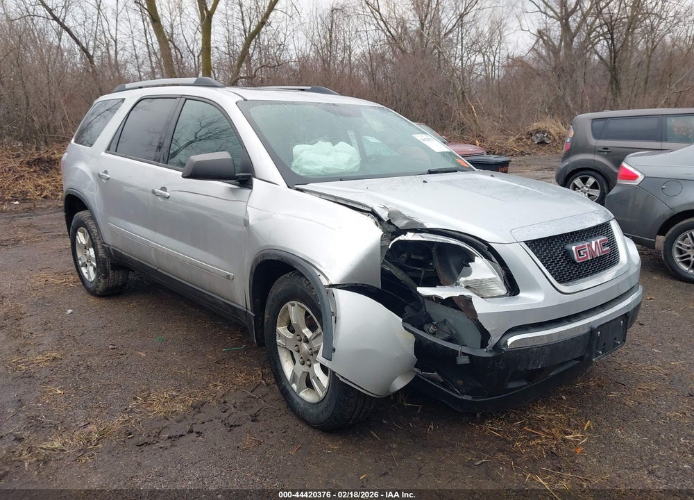2010 GMC ACADIA SLE VIN: 1GKLRLED6AJ136083