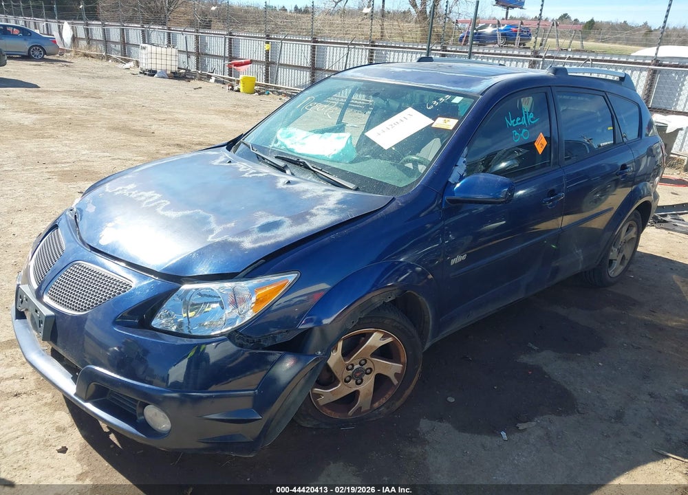 2005 PONTIAC VIBE VIN: 5Y2SL63835Z436333