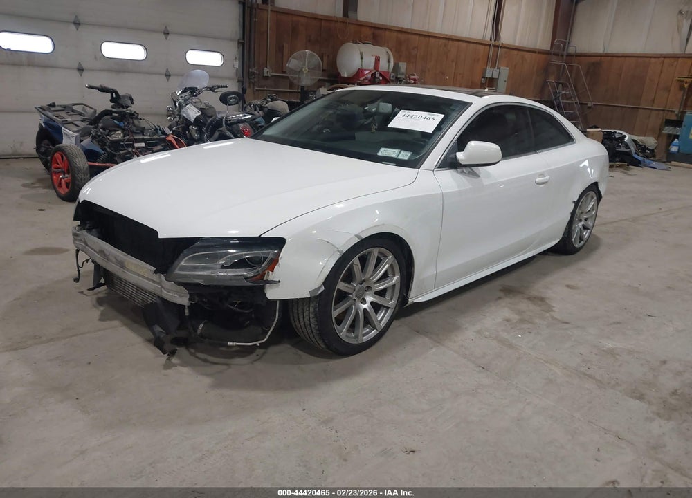 2012 AUDI A5 2.0T PREMIUM VIN: WAURFAFR3CA012186