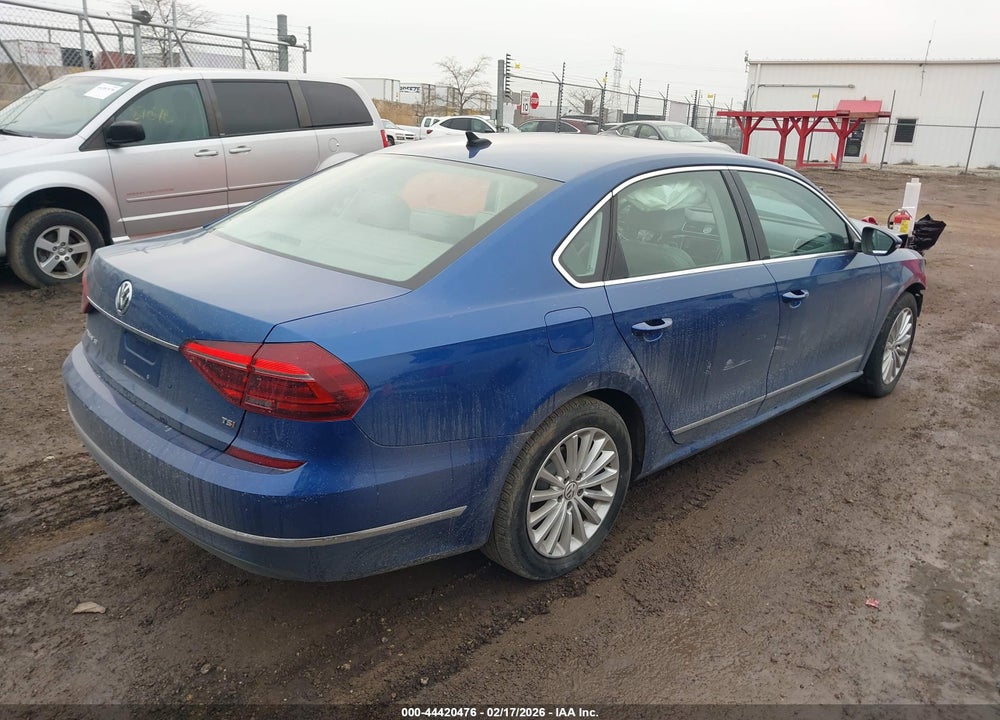 2017 VOLKSWAGEN PASSAT 1.8T SE VIN: 1VWBT7A33HC048844