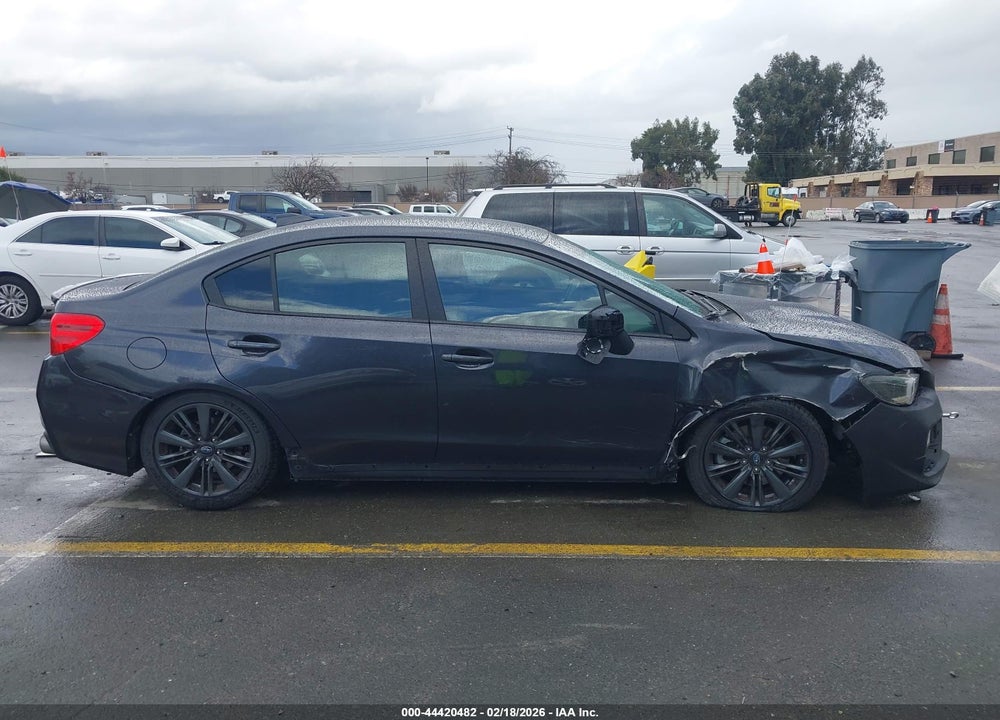2017 SUBARU WRX VIN: JF1VA1B62H9828137