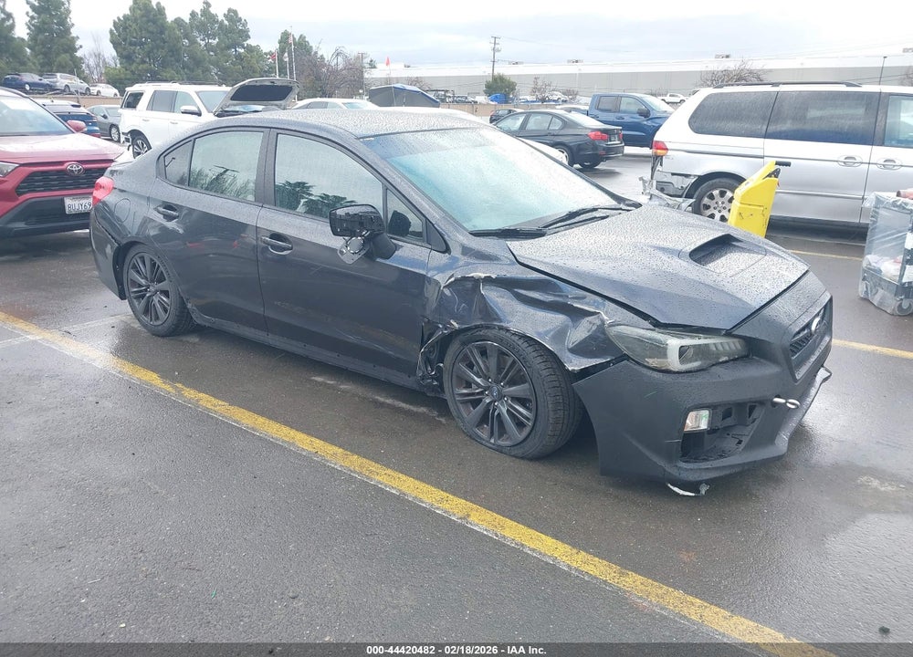 2017 SUBARU WRX VIN: JF1VA1B62H9828137
