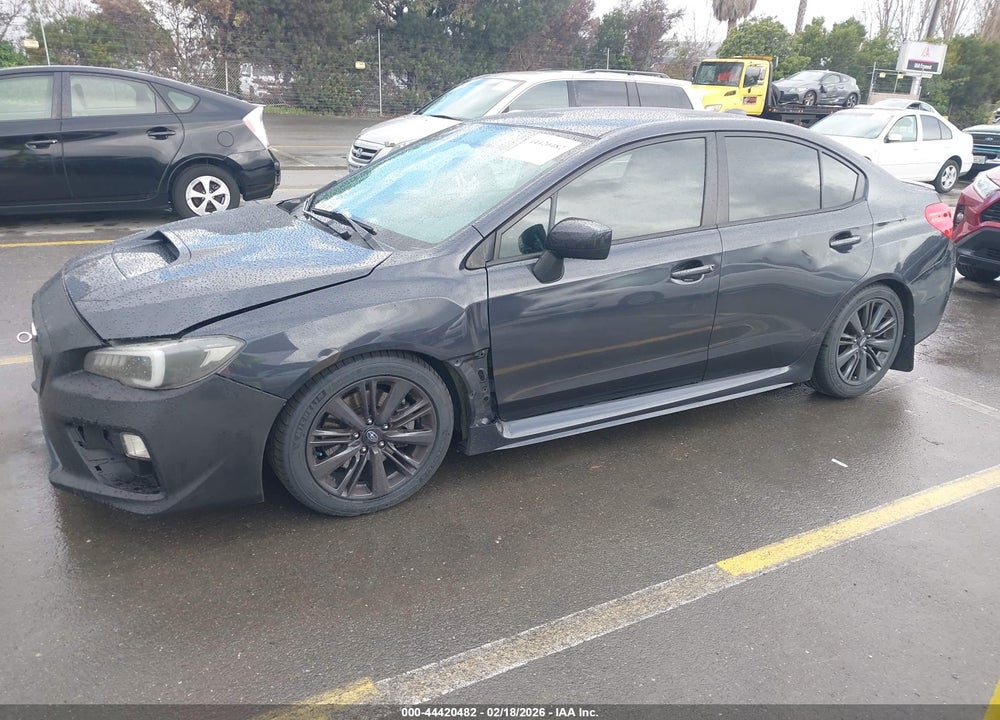 2017 SUBARU WRX VIN: JF1VA1B62H9828137