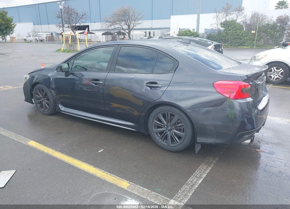2017 SUBARU WRX VIN: JF1VA1B62H9828137