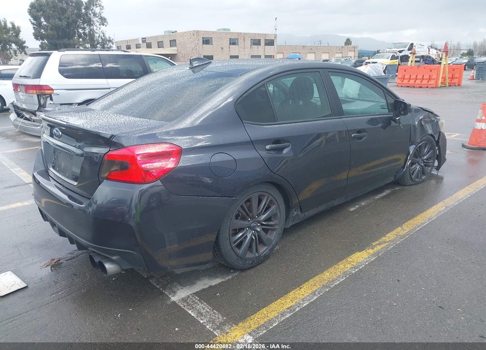 2017 SUBARU WRX VIN: JF1VA1B62H9828137