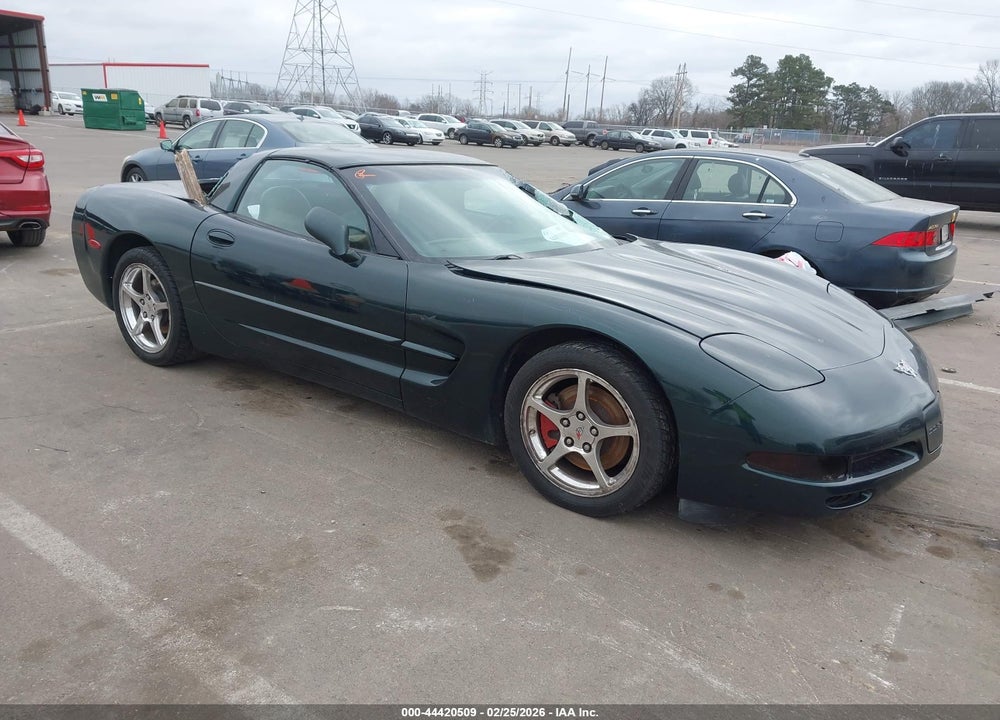 2001 CHEVROLET CORVETTE VIN: 1G1YY22G215113138