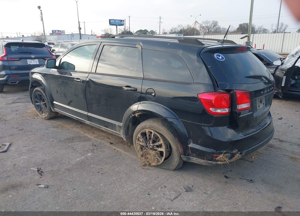 2019 DODGE JOURNEY SE VIN: 3C4PDCBB3KT863271