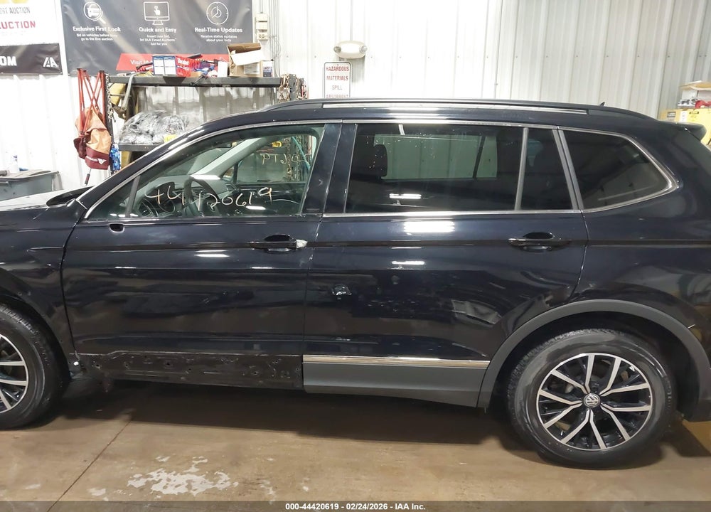 2021 VOLKSWAGEN TIGUAN 2.0T SE/2.0T SE R-LINE BLACK/2.0T SEL VIN: 3VV2B7AX7MM132197