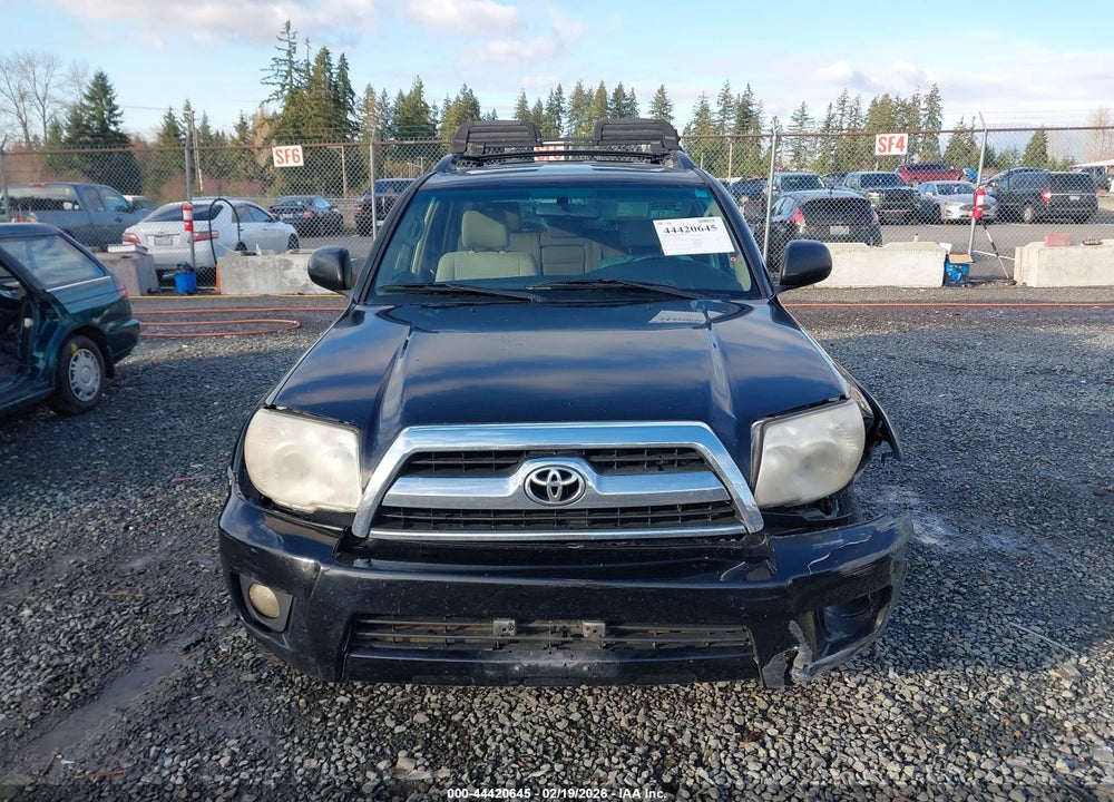 2006 TOYOTA 4RUNNER SR5 V6 VIN: JTEBU14R160087620