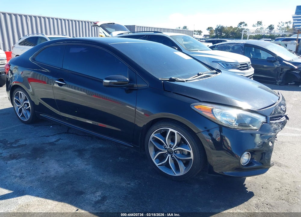2016 KIA FORTE KOUP SX VIN: KNAFZ6A32G5594757