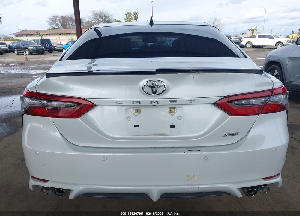 2021 TOYOTA CAMRY XSE V6 VIN: 4T1KZ1AK8MU052765